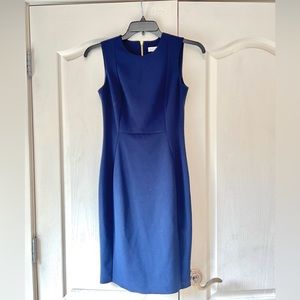 Calvin Klein Navy Pencil Dress Size 4